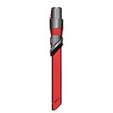 HUAYUWA 1 st skrevverktyg huvudborste tillbehör kompatibel med Dyson V7/V8/Cyclone V10/V11/V12 Detect Slim / V15 upptäcka trådlös dammsugare ultratunn slits hörn sughuvud mellanrum verktyg