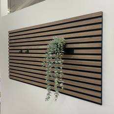 Knagpanel Valnød ubehandlet - Flere størrelser (Størrelse: 300 cm.)