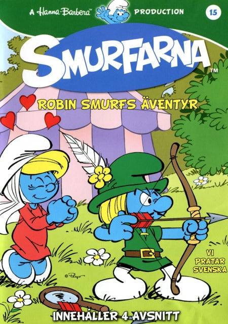 DVD - Smurfarna # 15: Robin smurfs äventyr (Beg)