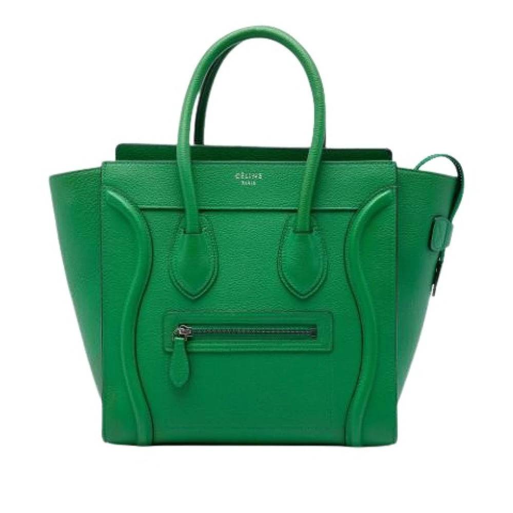 Celine Vintage - Pre-owned Micro Luggage Tote Vintage - Dam - ONE Size - Läder