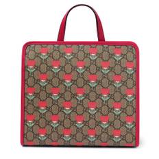 Gucci Kids GG canvas floral tote bag
