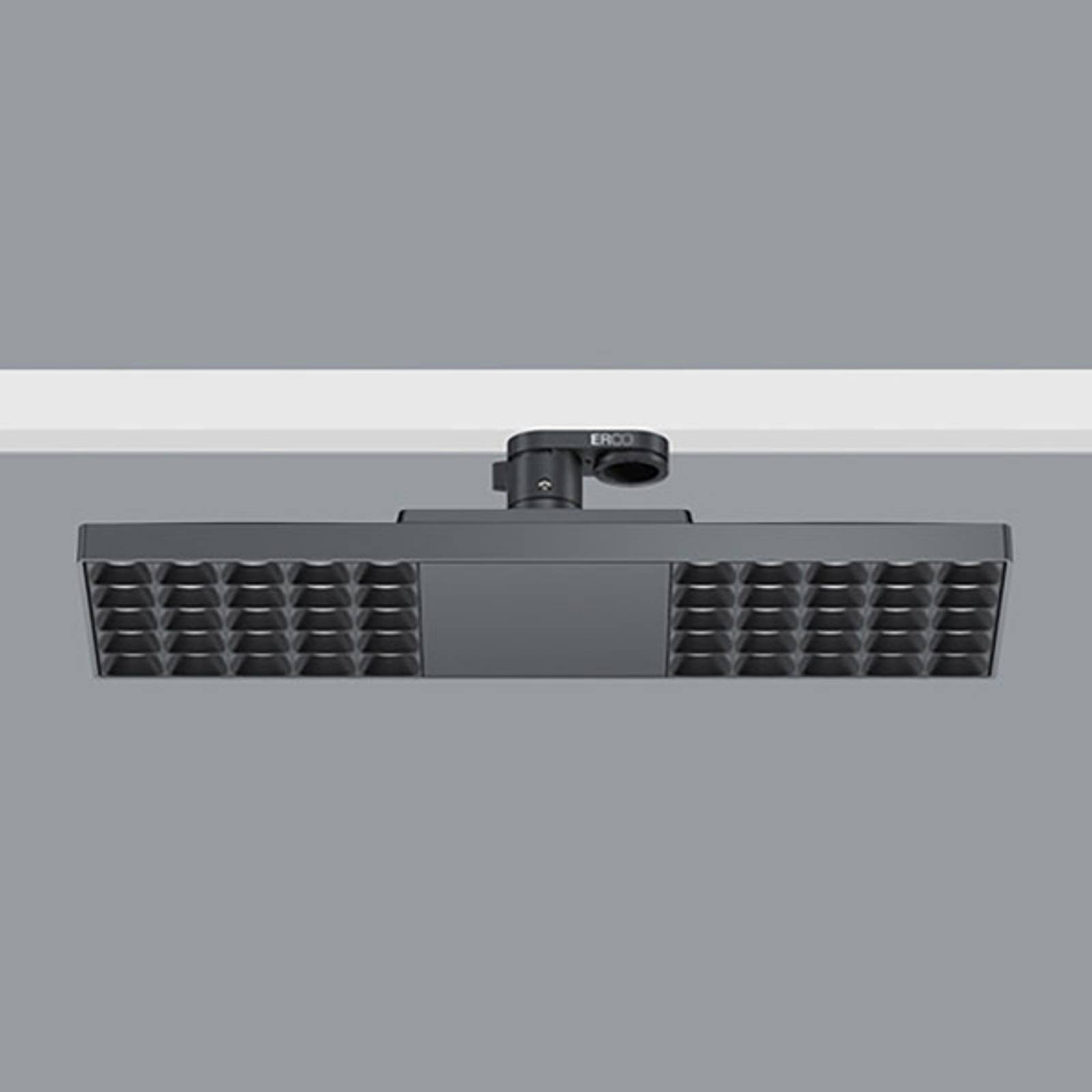 ERCO Jilly 230 V 15 W extra wide 840 sort/sort Jilly, dæmpbar, Sort, Arbejdsværelse, Plast