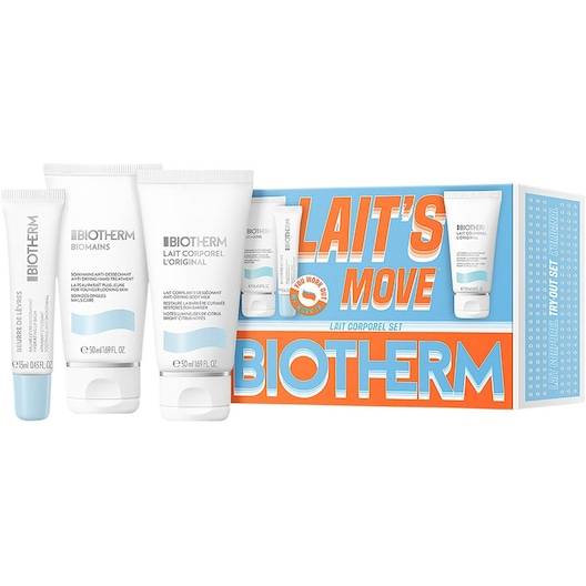 Biotherm Kroppsvard Lait-CorporelLait Corporel Set Lait Corporel L'Original 50 ml + Biomains 50 ml + Beurre de Lèvres 13 ml 1 Stk. (212,00 kr / 1 Stycke)