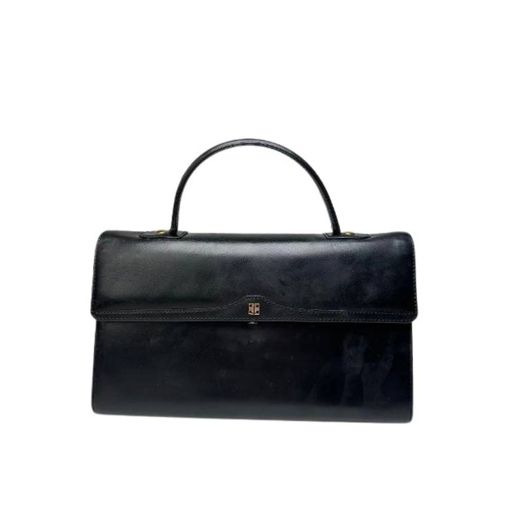 Givenchy Pre-owned Pre-owned Vintage Flap Taske - Vintage - Dame - Sort - ONE SIZE - Uld