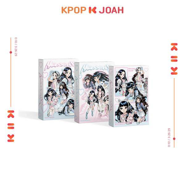 NEWJEANS - The 2nd EP Album [GET UP] (Weverse Albums Ver.) gray