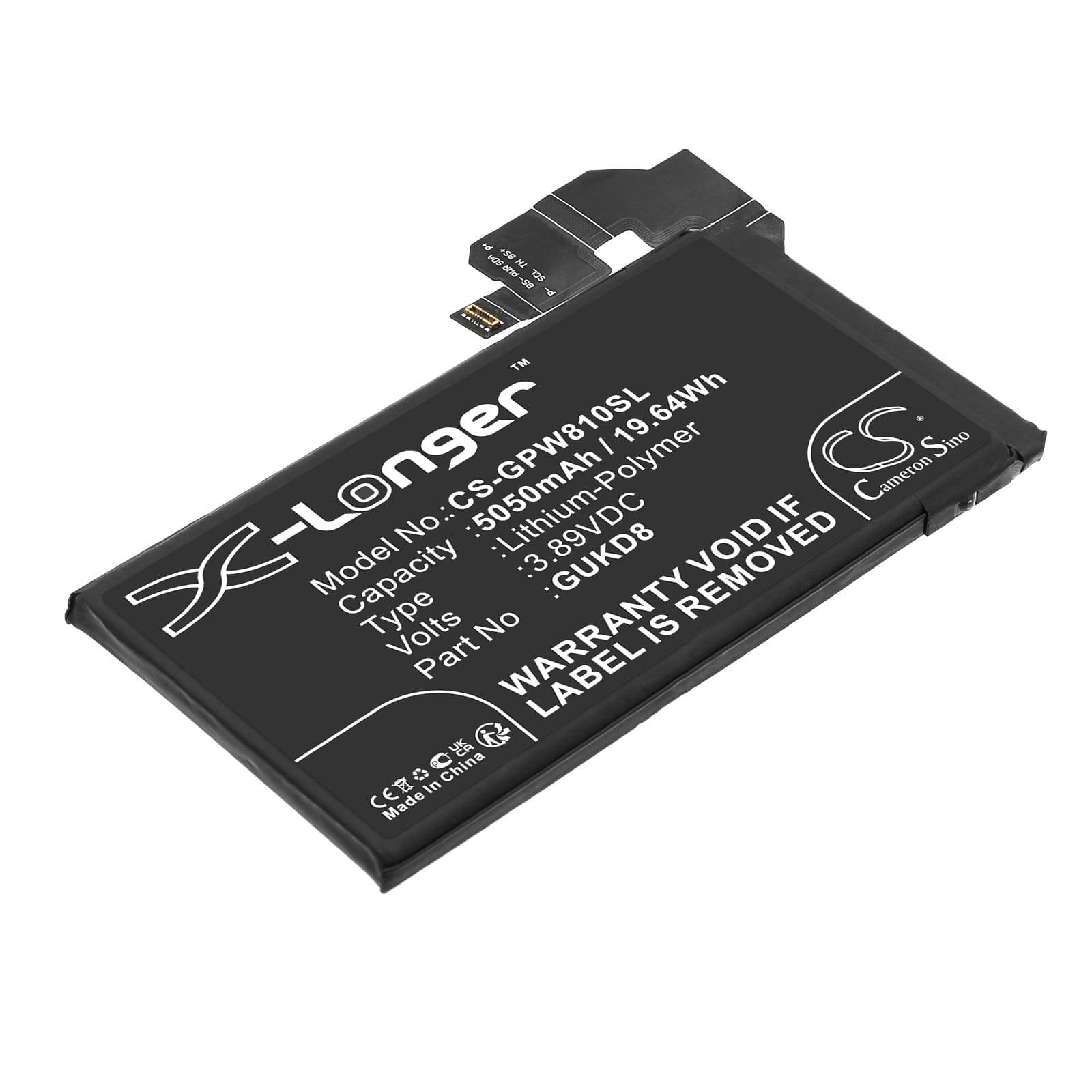 Batteri till Google Pixel 8 Pro 5G mfl - 5.050 mAh