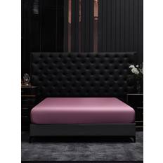 22Momme Mullbärssilke sömlöst Dra-på-Lakan - Mauve Orkidé / 0,9m Säng(90x200+45cm)