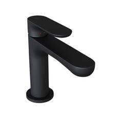 Tvättställsblandare INR Sleek Låg Mattsvart - Installation/montering finns att köpa till