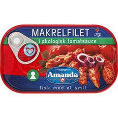 Amanda Makrel i Økologisk Tomat Sauce