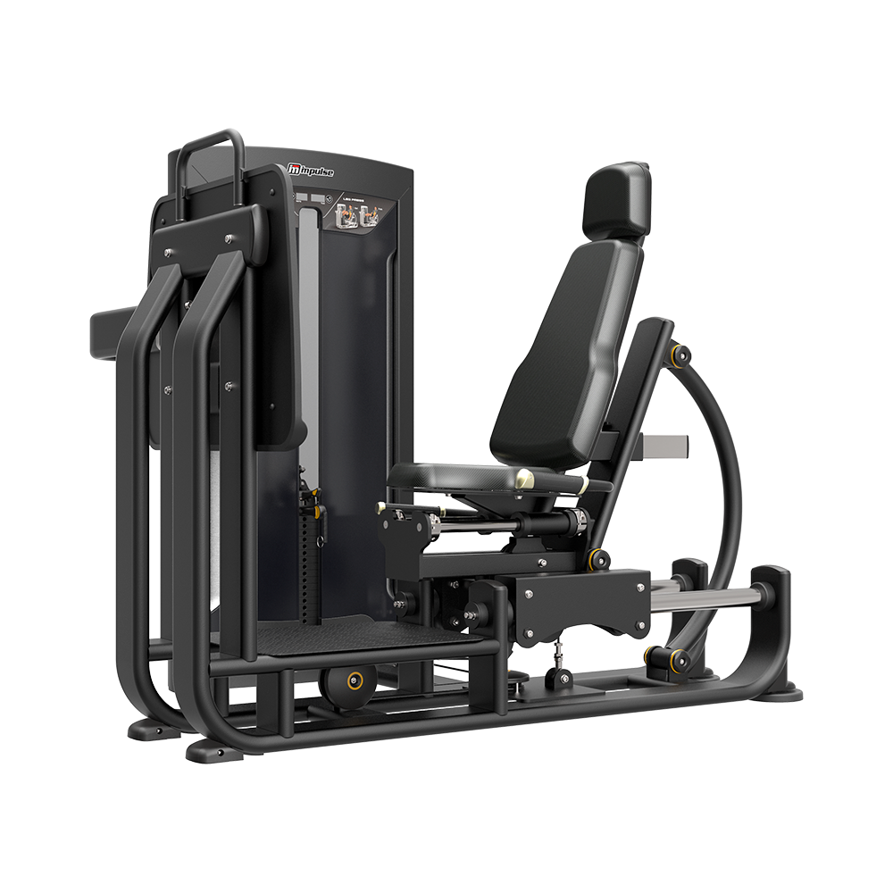 Impulse FE Leg Press, Sort, 136kg.