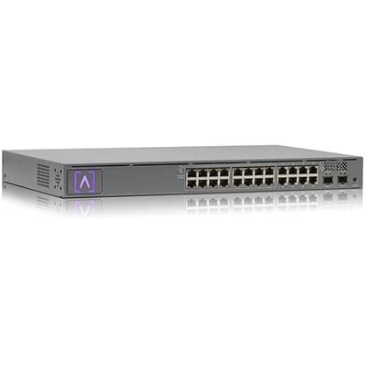 Alta Labs S24-PoE Managed PoE+ Switch, 24x Gigabit, 16x PoE+, 240 W, 2x SFP+