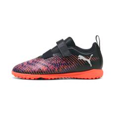 PUMA FUTURE 8 PLAY IT V Futsal Boots Youth, Shoes, Black/White/Glowing Red, 37
