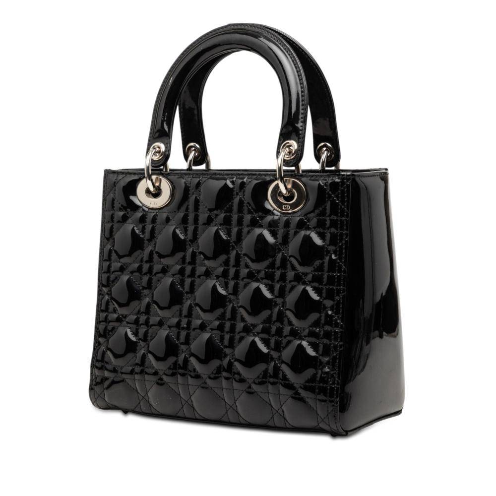 Dior Vintage Dior Lady Dior L 20cm x W 24cm x D 11cm - Håndtasker hos Magasin.