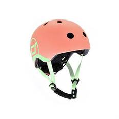 Scoot and Ride Highway - Cykelhjelm - Peach - lys rød - str. 45-51 cm