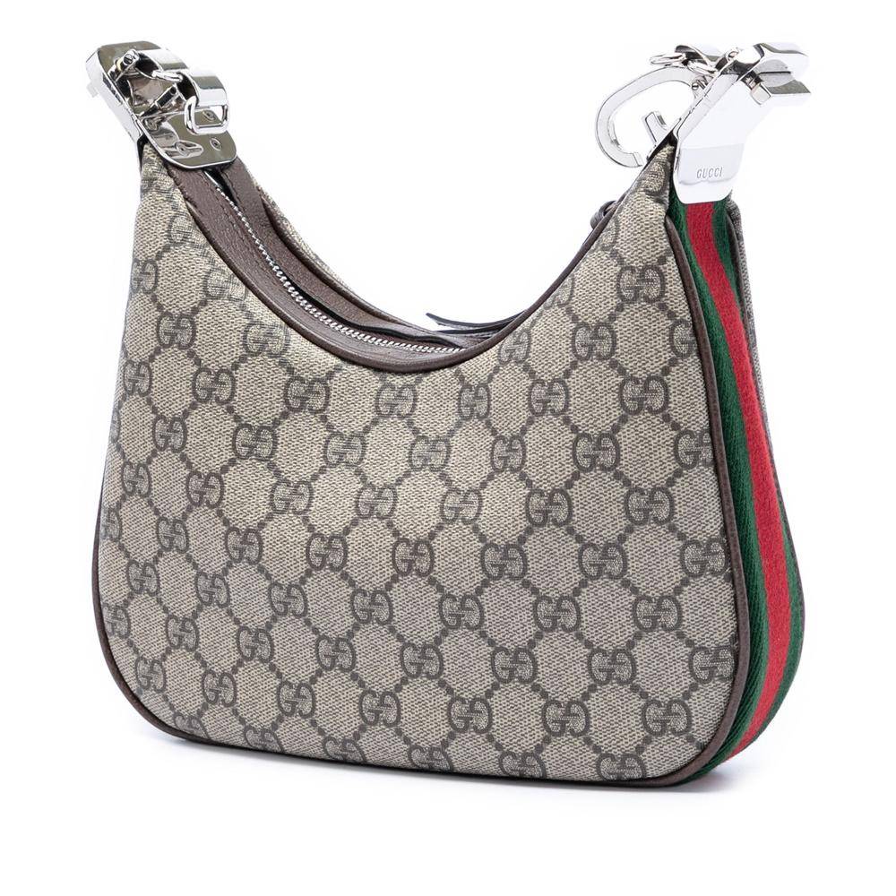 Gucci Vintage Crossbody Bag Stl.  - Beige (L 20cm x W 22cm x D 4cm)
