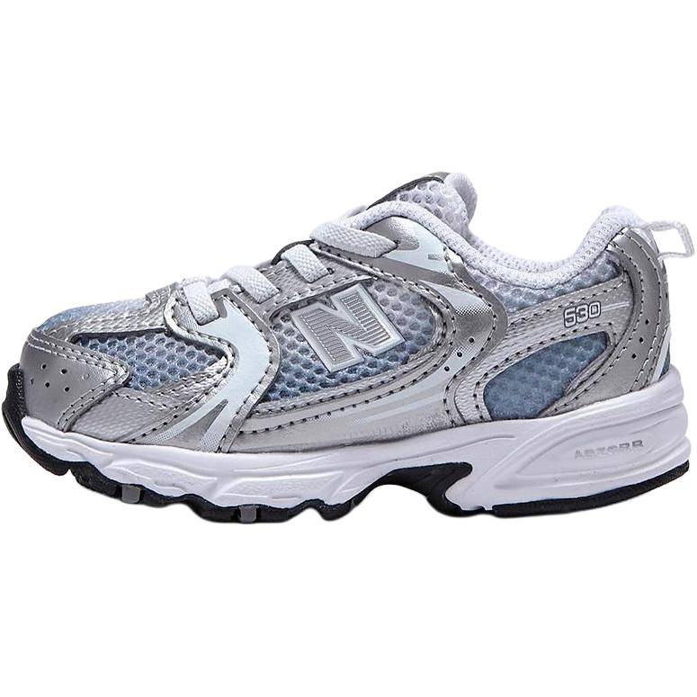 New Balance Nb 530 Bekväma Mjuka Låga Gångskor Babyskor Silver IZ530DS 27.5