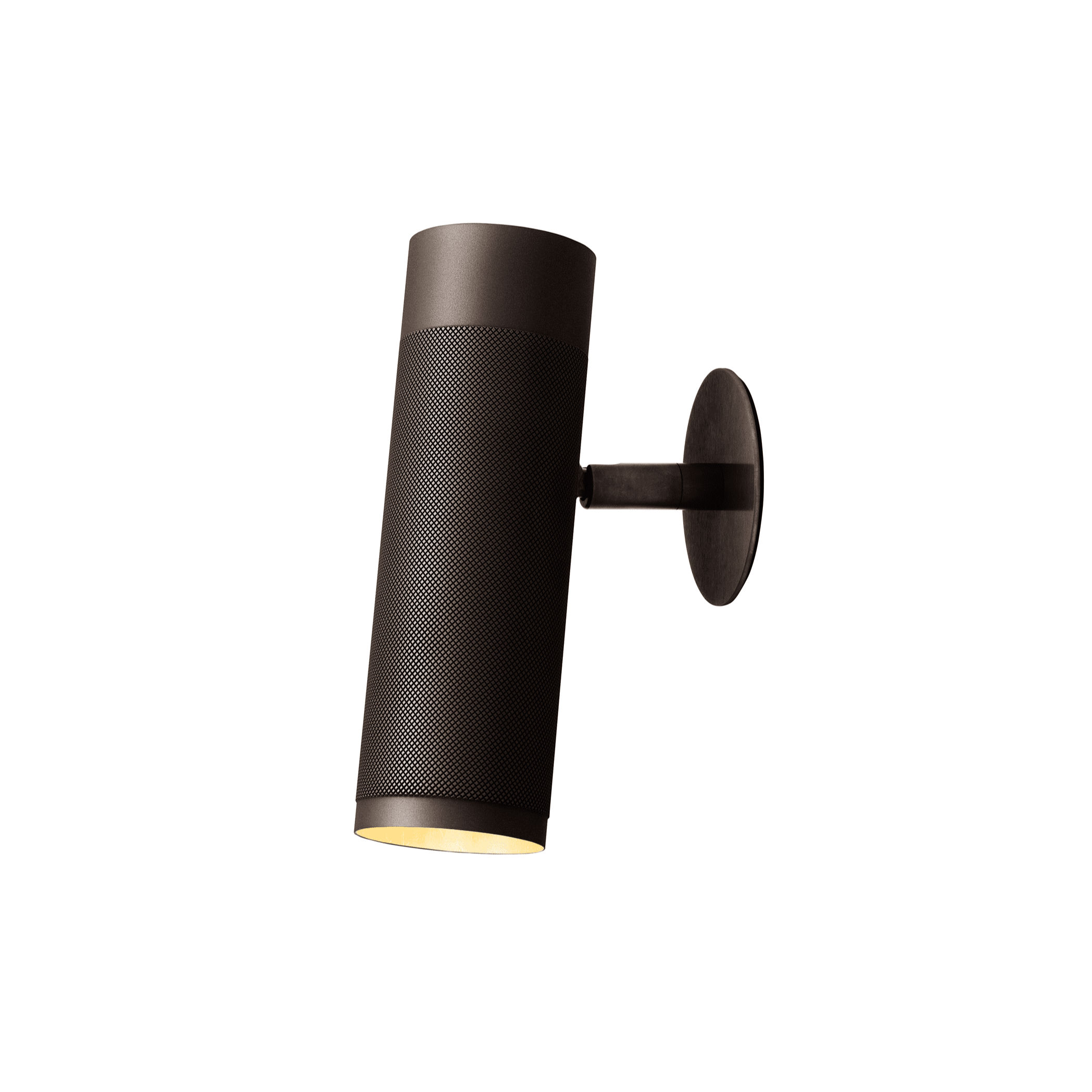 Thorup Copenhagen, Patrone Recessed væglampe, 4 fv. - Sort bruneret messing