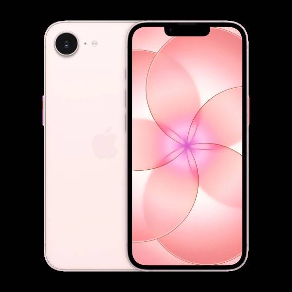 Apple iPhone 17e 6.1 256GB Blød pink Pink
