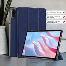 Surfplattafodral för Honor Pad X9 X8 X8A X8Pro 11.5 SE 11 11.5"S Fodral för Xiaoxin Pad Tab M9 M10 M11 Fodral för Galaxy Tab S10 S9 S8 S7 FE Plus S6 L - Marinblå (Multi-size)