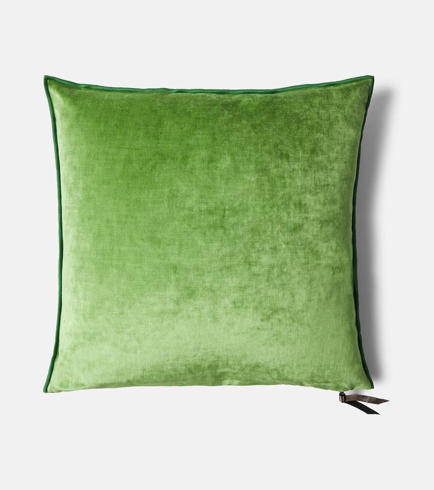 Maison de Vacances Cojín con piel - verde - Talla Única