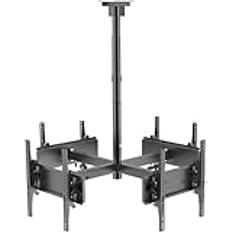 TV bracket TV-monteringsställ 4-sidig justerbar TV-hängare, TV-takfäste, TV-fäste Passar 32-50 tums LCD LED-TV väggfästen TV stand