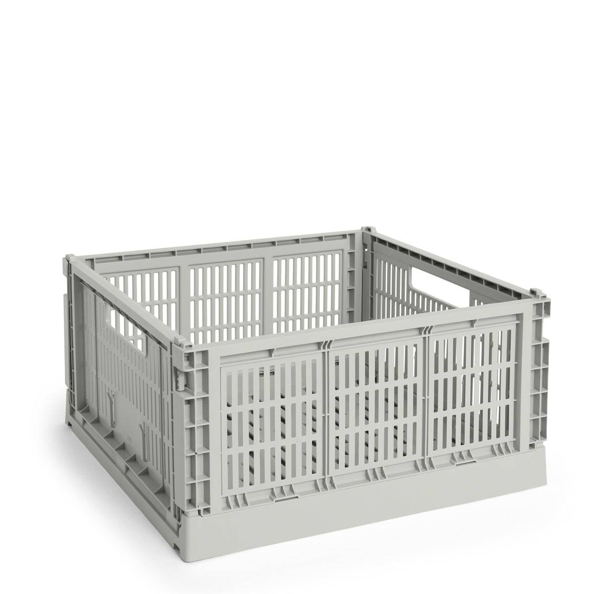 HAY Colour Crate - Large Square - Grey