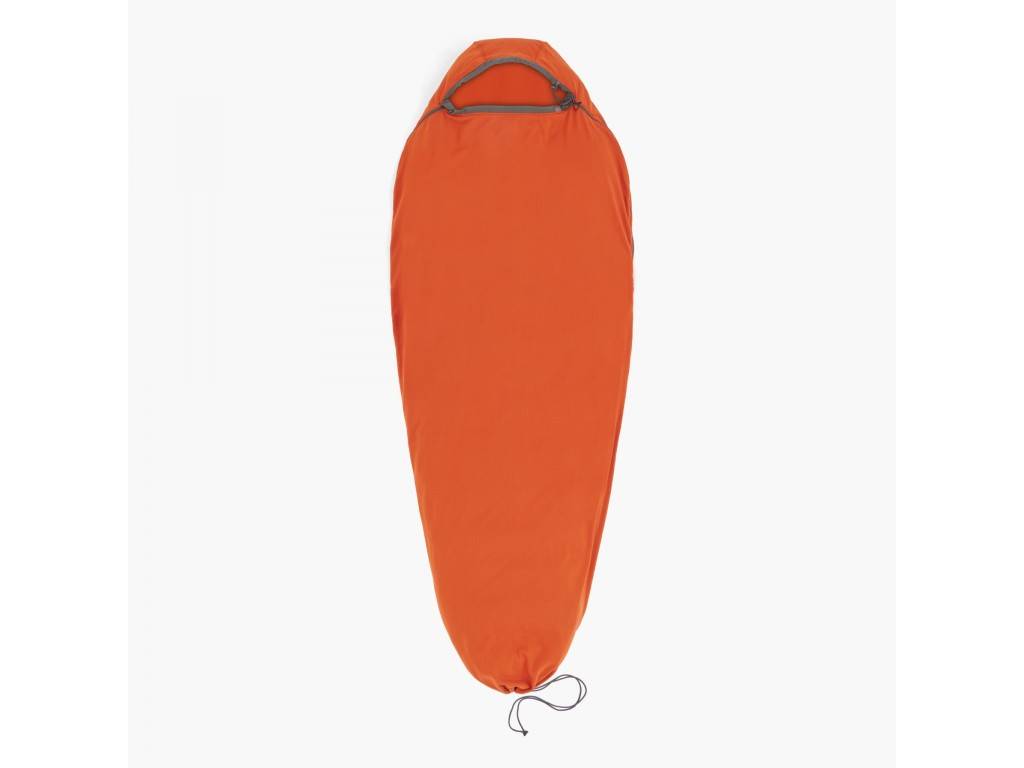 Sea to Summit Reactor Fleece Sleeping Bag Liner - Mummy w/ Drawcord - C Picante Red