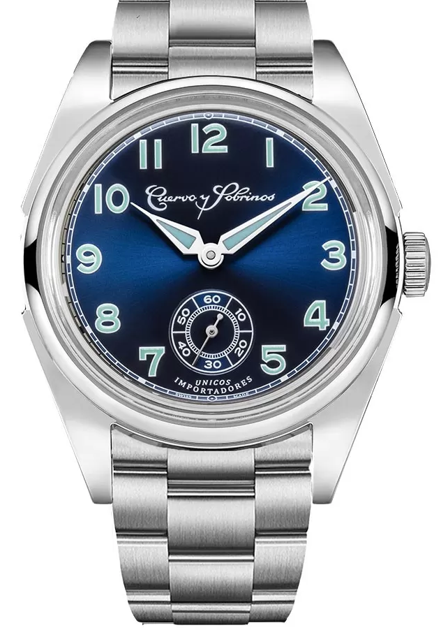 Cuervo y Sobrinos Robusto Sans Souci Blue Watch