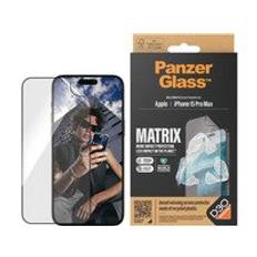 PanzerGlass™ | Ultra-Wide Fit - Skärmskydd för mobiltelefon - Matrix Protection | Apple iPhone 15 Pro Max