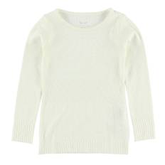 Noa Noa miniature Bluse - Creme m. Hulmønster - Noa Noa miniature - 5 år (110) - Bluse