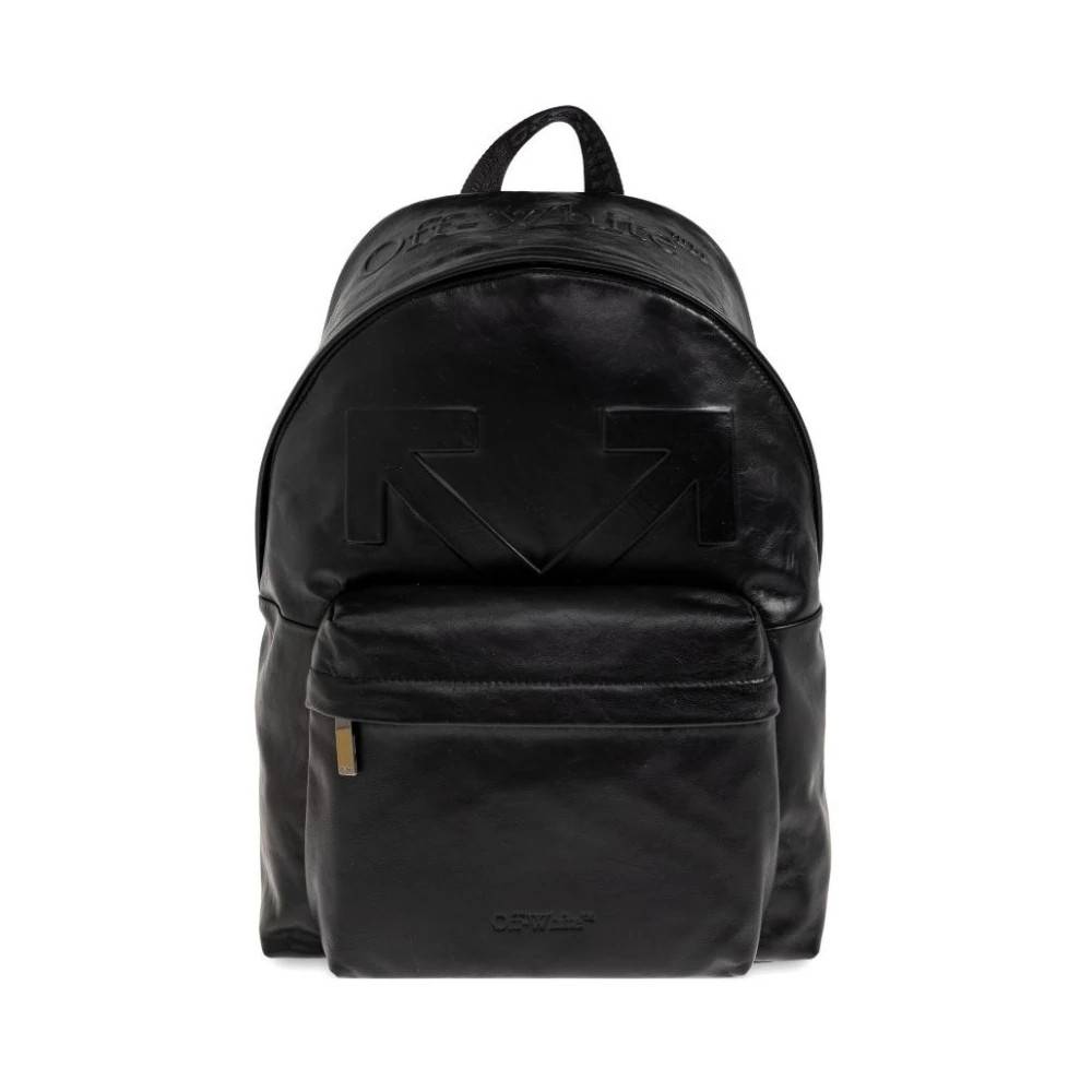 Off White Heritage Backpack - Tasker - Herre - Sort - ONE SIZE - Uld