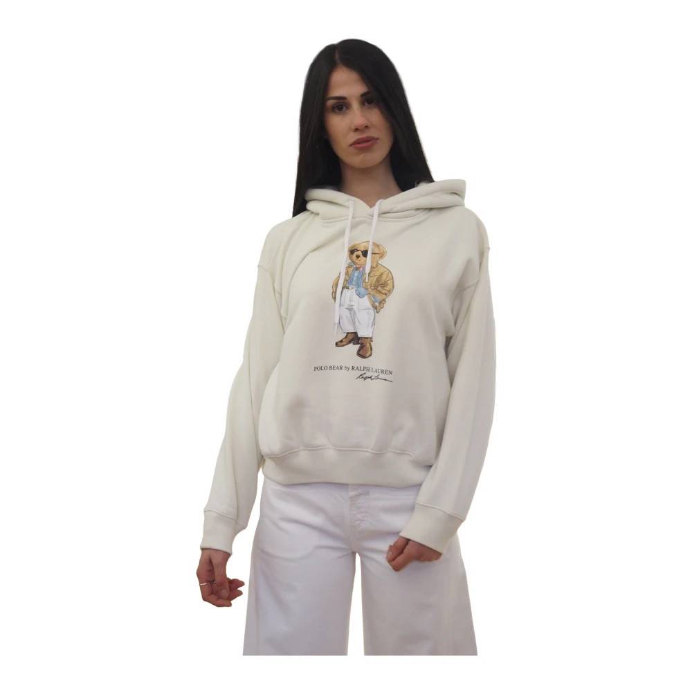 Ralph Lauren - Polo Bear Hoodie Sweatshirts & Hoodies - Dam - M - Bomull