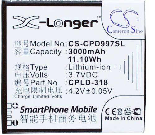 Batteri till Coolpad 9970 mfl