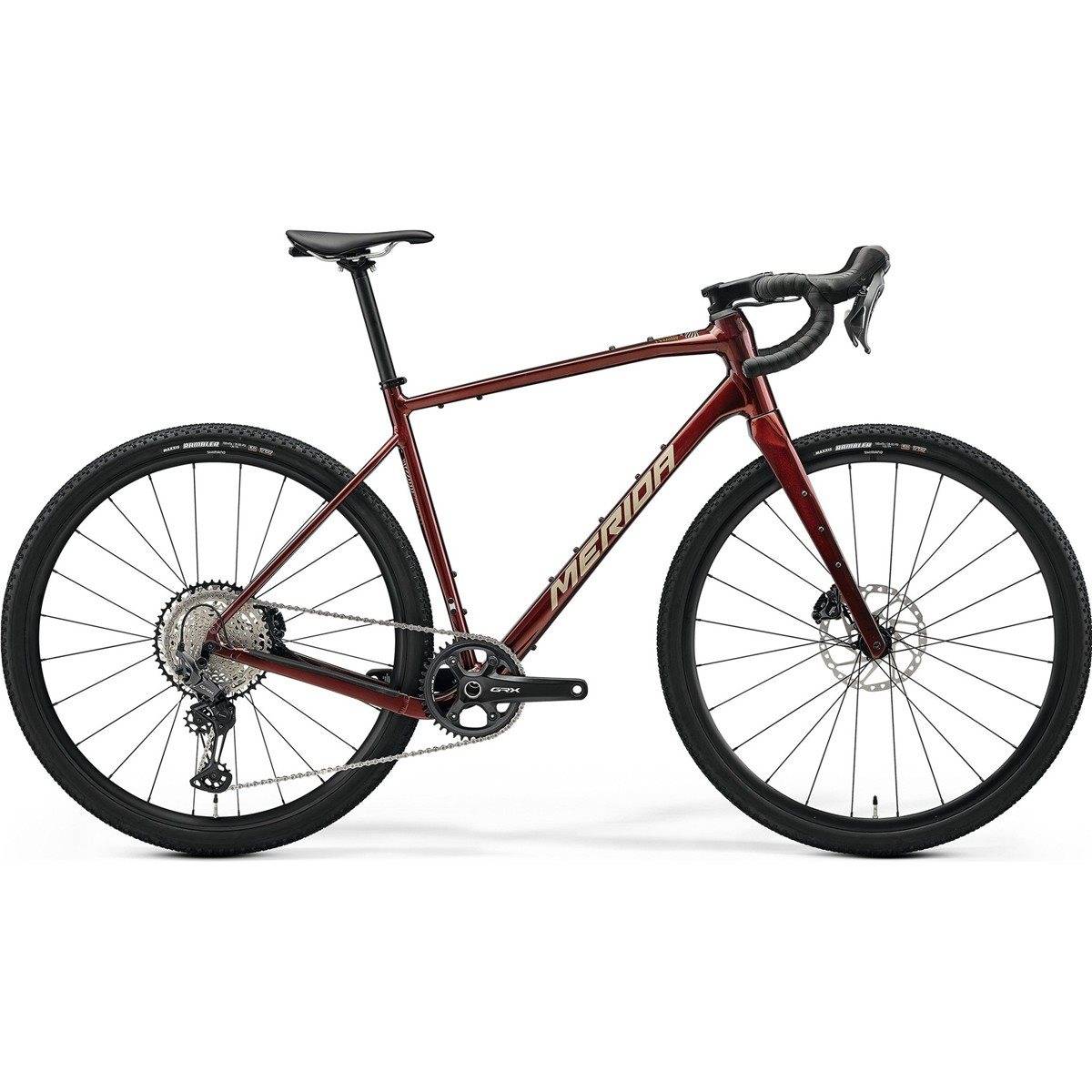 Gravelbike Merida Silex 700 Elegant Wildberry/High Cream