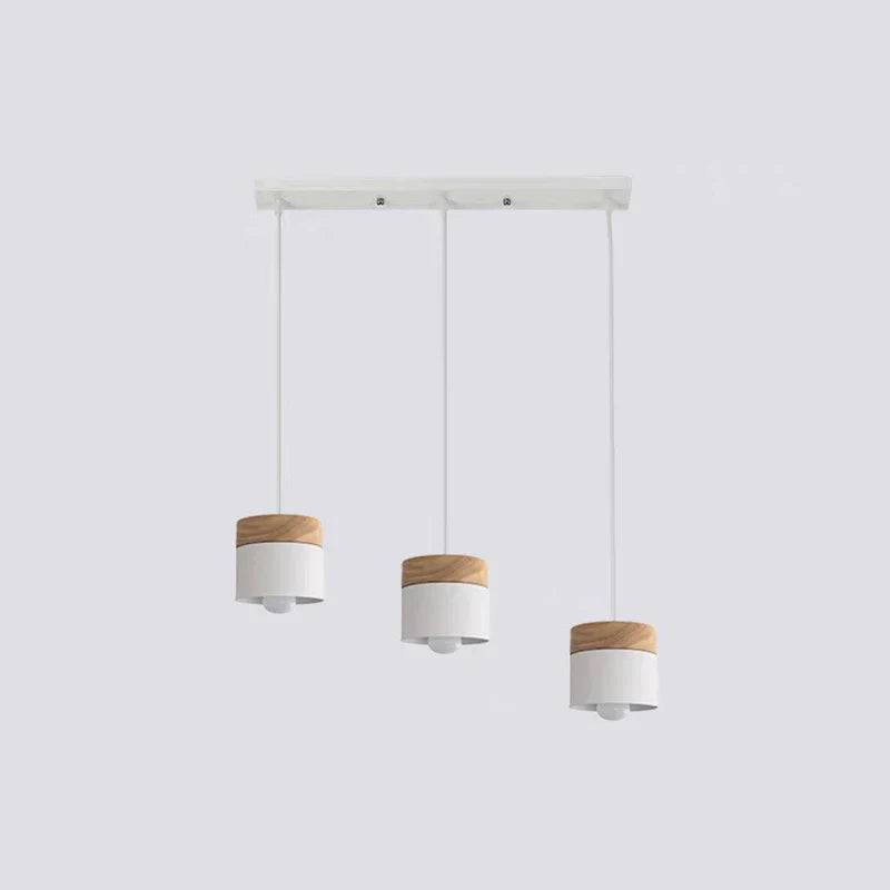 DesignBoîte Lampa - Elegant Morandi Taklampa för Varje Interiör - Vit / Dagsljus (5000-7000K) / Rektangulär