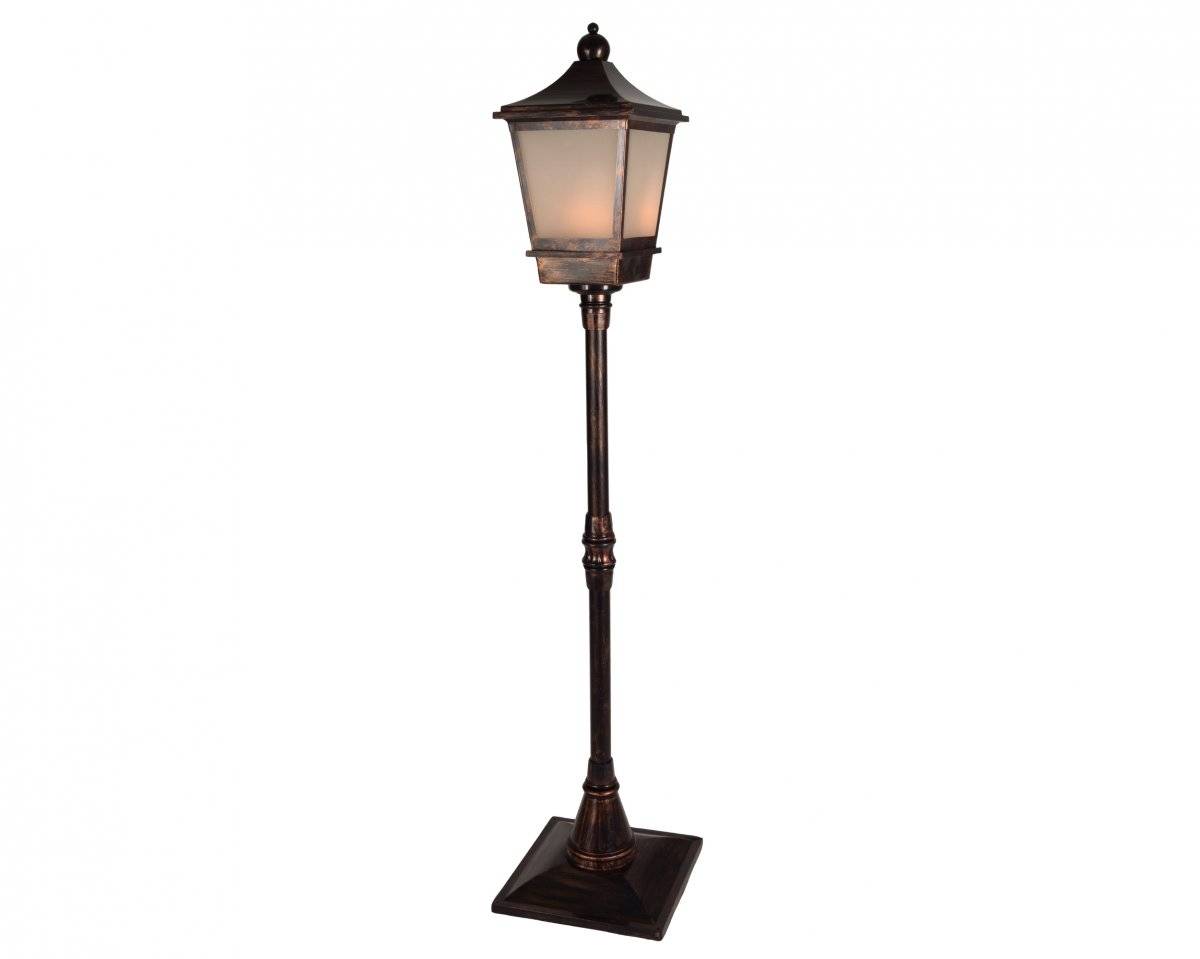Lyktstolpe Svart LED 37,5xH185cm