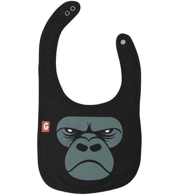 DYR Hagesmæk - Munchie - Sort m. Gorilla - DYR - OneSize - Hagesmæk