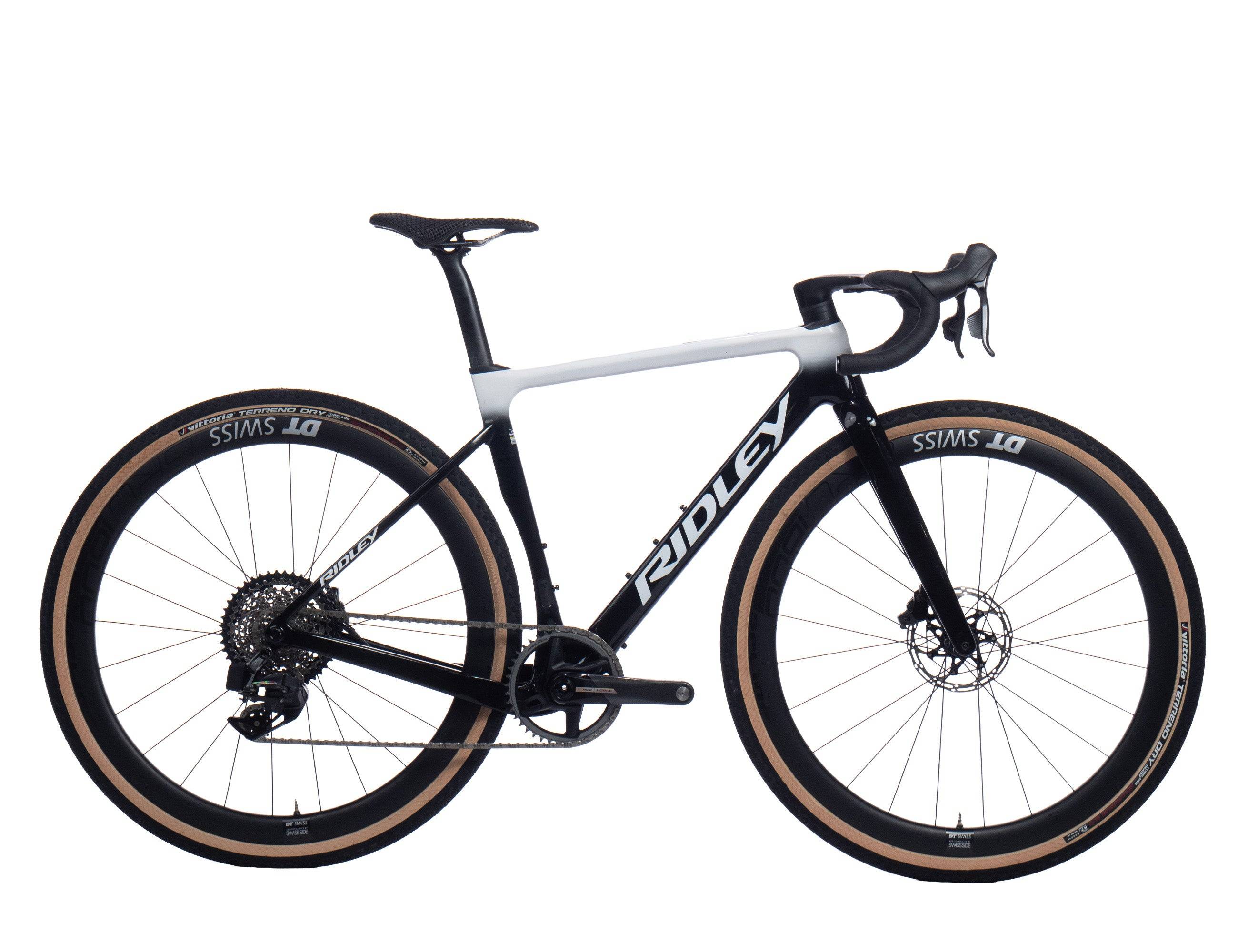 Ridley Astr RS 2025 size XS SRAM Force XPLR AXS D2 1x12 - Bikeroom / xs / white/black (xs)