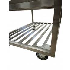 Asadogrill med dubbla höj och sänkbara galler