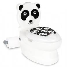 Toilet træner med lys og lyd, Pandabjørn Børnetoilet potte 086720