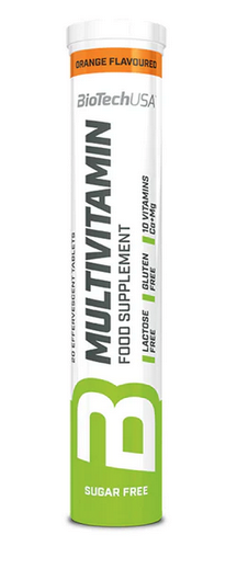 BioTech USA Multivitamin brusetablet - 20 tab Bedst før 3/26