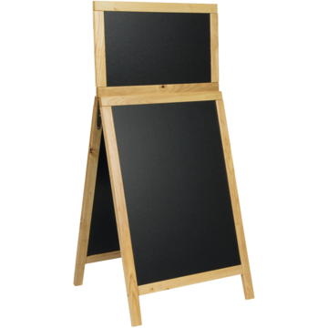 Securit Gatupratare Griffel Deluxe - 47x68cm + 47x27cm
