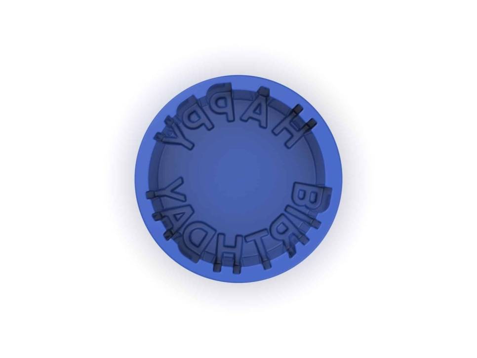 Silikonform, Happy Birthday Mold - Moldbrothers