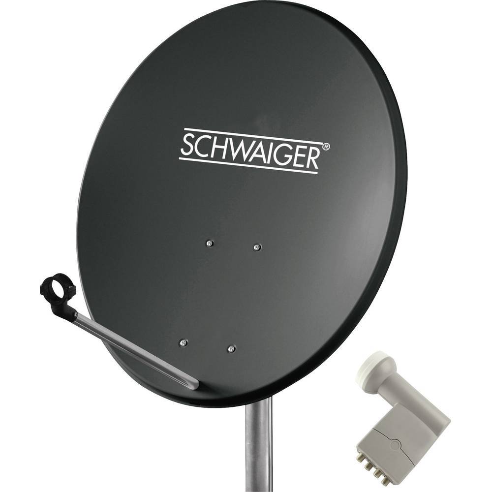 Schwaiger SPI5501SET4 Parabolkit Abonnenter: 4