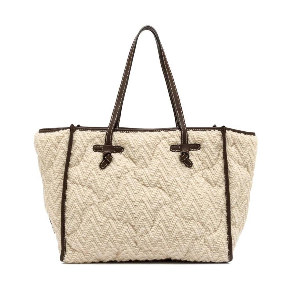 Gianni Chiarini Marcella Tote - Tasker - Dame - Beige - ONE SIZE - Læder