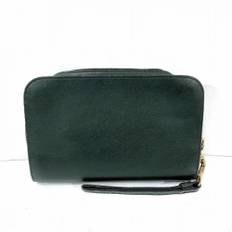 Louis Vuitton Vintage, Pre-owned, Dame, Grøn, ONE SIZE, Læder, Pre-owned Laeder clutches