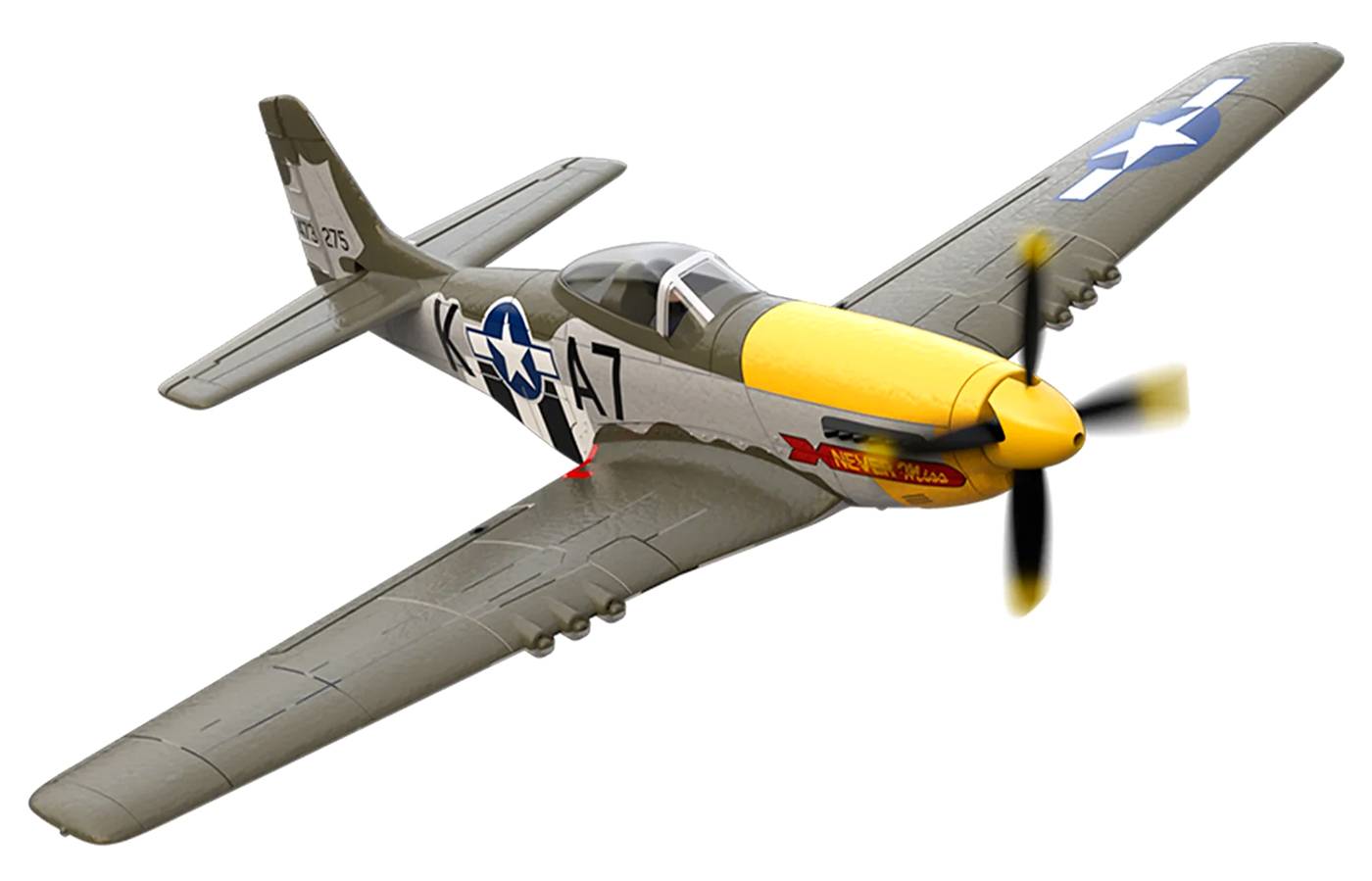 Volantex P51D Mustang Borstlös 500mm RTF