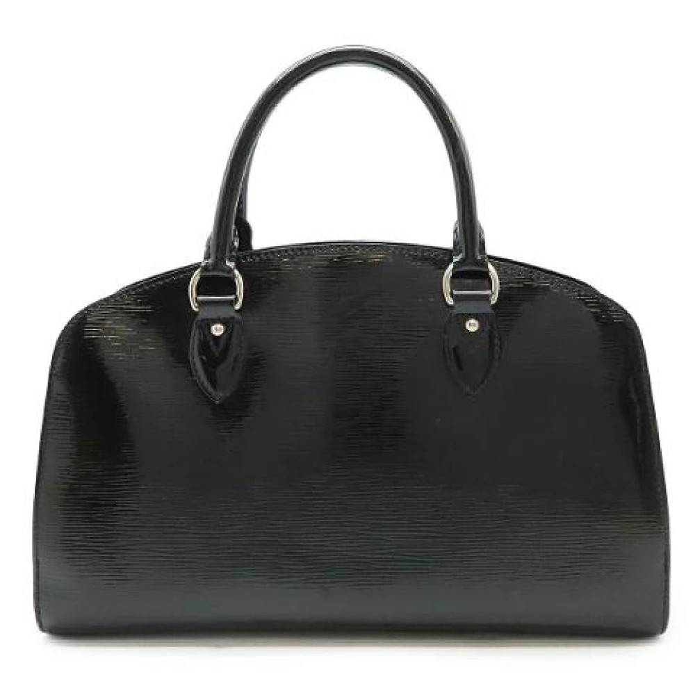 Louis Vuitton Vintage Pre-owned Læder Håndtaske - Vintage - Dame - Sort - ONE SIZE - Læder