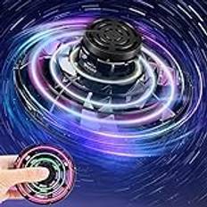 Fly UFO Spin drönare, Flyufo Spin Mini Ufo Fly, Flying Spinner Ledzfly Flash Ufo Nova, flygande skiva Cgtolos Miniufo drönare, Fidget Spinner ratt, dekompressionsleksak för vuxna och barn