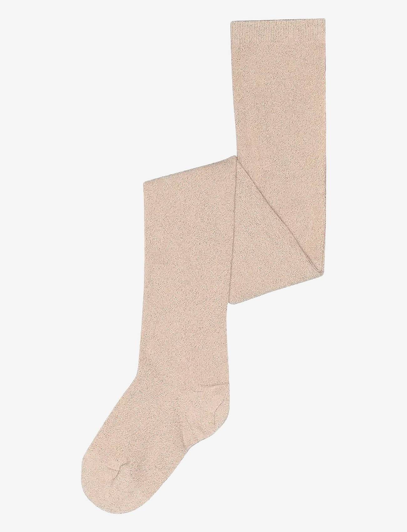 mp Denmark Glitter Tights - Beige - 128
